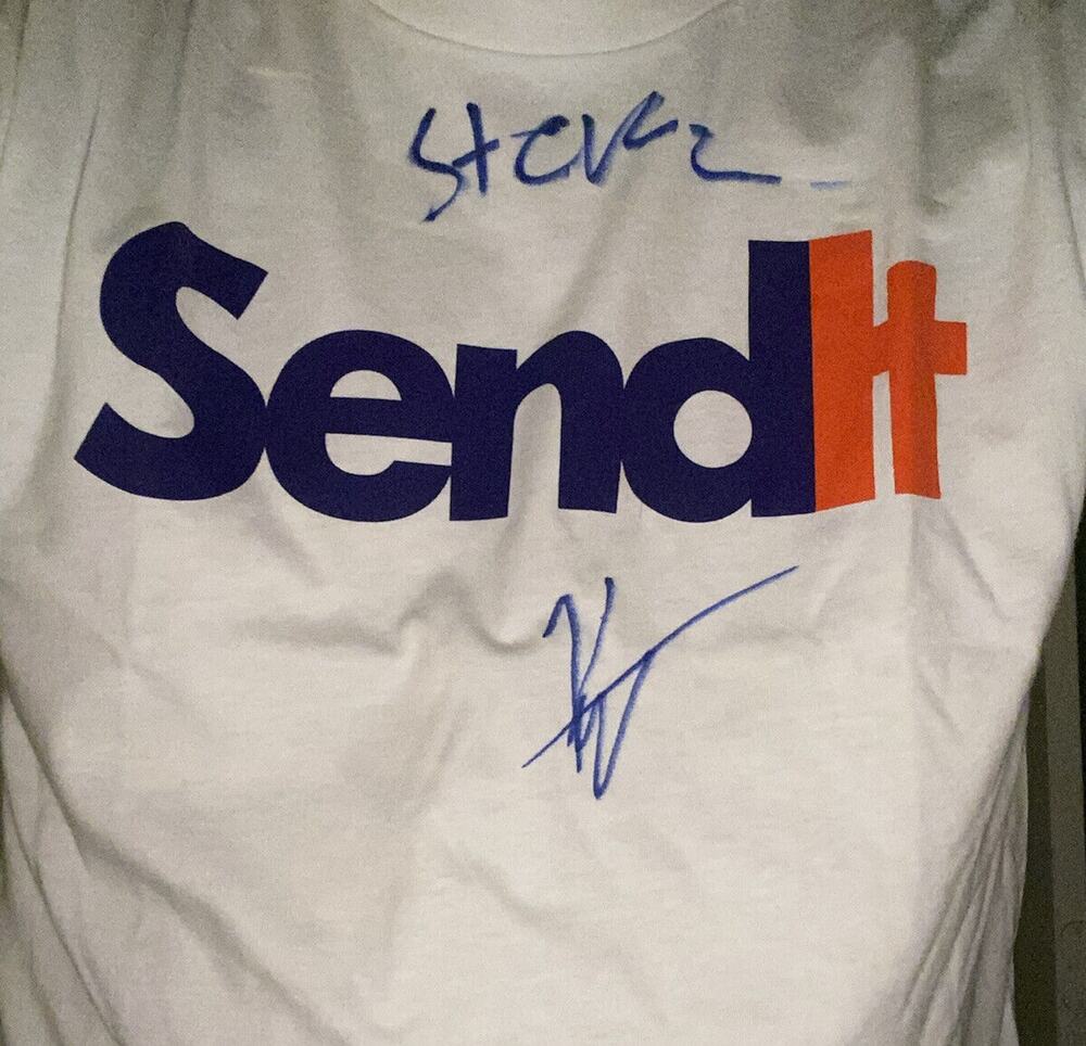 NELK BOYS SIGNED FULL SEND JERSEY KYLE STEVEWILLDOIT Sendit AUTO + PROOF
